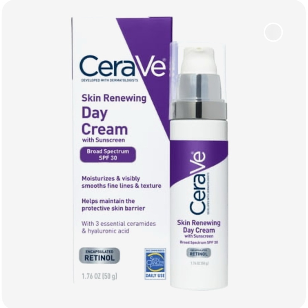 rave Day Cream Moisturizer in Purple and White